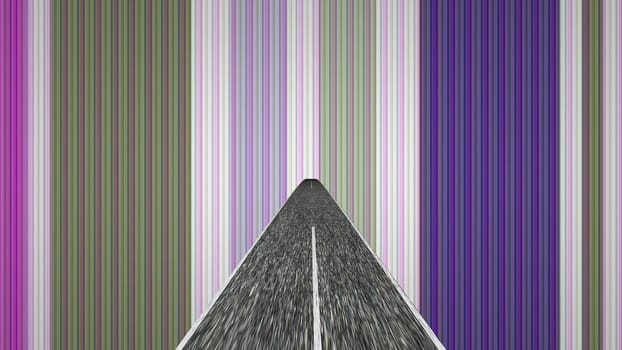 Driving to the world of illusion