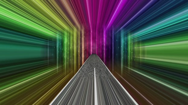 Driving to the world of illusion