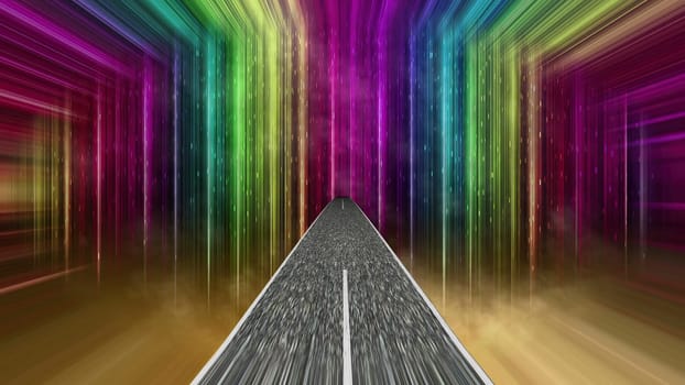Driving to the world of illusion