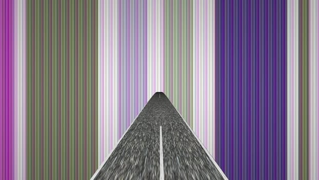 Driving to the world of illusion
