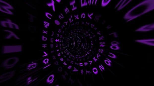 Driving through the binary data tunnel,Driving through the binary data tunnel