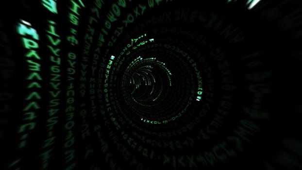 Driving through the binary data tunnel,Driving through the binary data tunnel