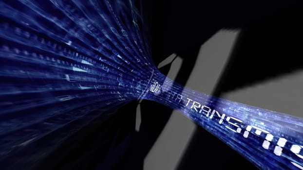 Driving through the data transmission tunnel,Driving through the data transmission tunnel