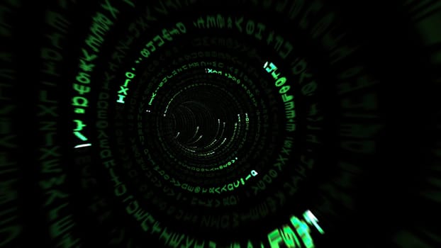 Driving through the binary data tunnel,Driving through the binary data tunnel