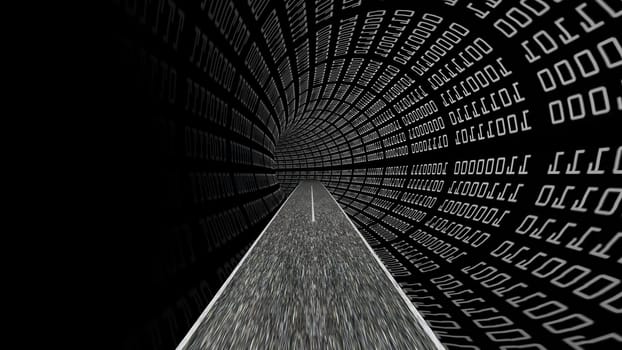 Driving through the binary data,Driving through the binary data
