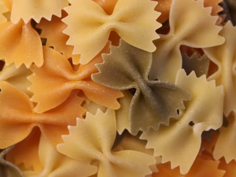 delicious Italian pasta natural food healthy carbohydrates background