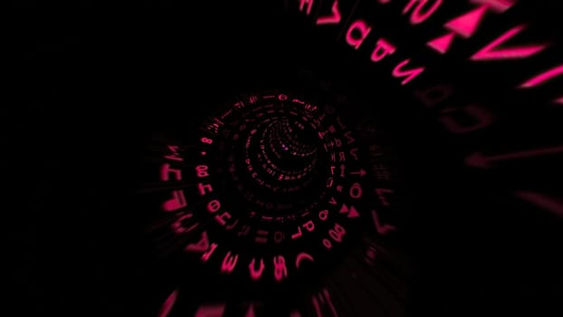 Driving through the binary data tunnel,Driving through the binary data tunnel