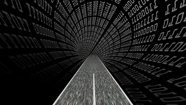 Driving through the binary data,Driving through the binary data