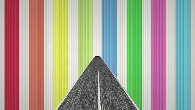 Driving to the world of illusion,Driving to the world of illusion
