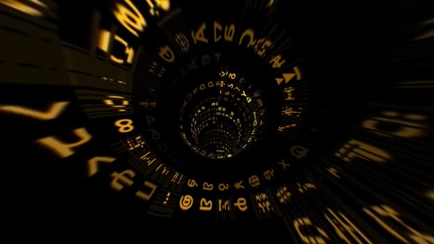 Driving through the binary data tunnel,Driving through the binary data tunnel