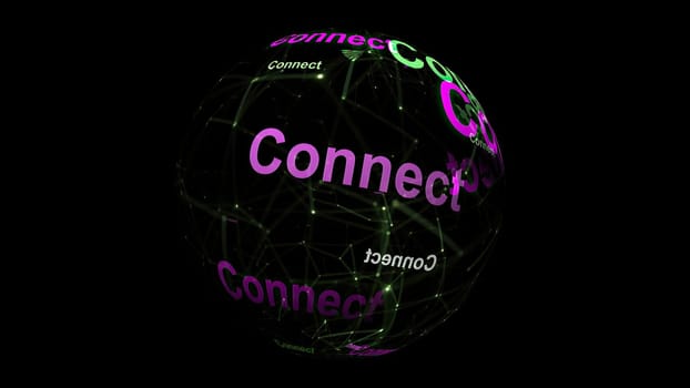 Connect on the web concept,Connect on the web concept