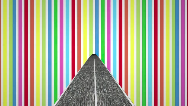 Driving to the world of illusion,Driving to the world of illusion