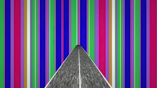 Driving to the world of illusion,Driving to the world of illusion