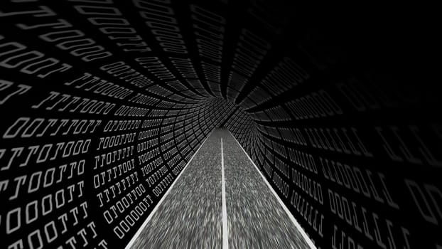 Driving through the binary data,Driving through the binary data