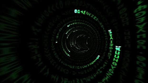 Driving through the binary data tunnel,Driving through the binary data tunnel