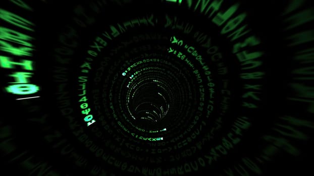 Driving through the binary data tunnel,Driving through the binary data tunnel