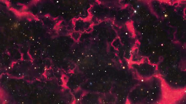 Space Flight Into A Star Field In Galaxy Clouds And Lightning Nebula,Space Flight Into A Star Field In Galaxy Clouds And Lightning Nebula