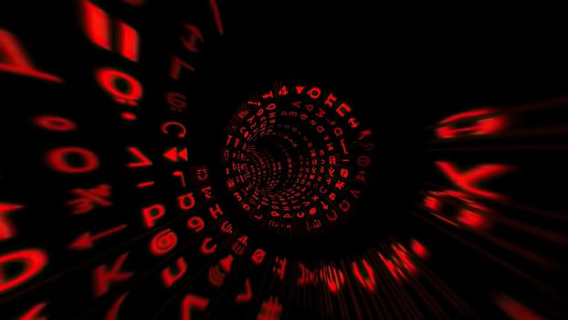 Driving through the binary data tunnel,Driving through the binary data tunnel