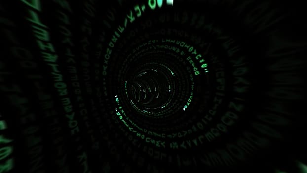 Driving through the binary data tunnel,Driving through the binary data tunnel