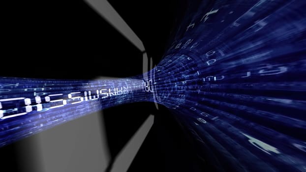 Driving through the data transmission tunnel,Driving through the data transmission tunnel