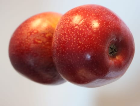 delicious natural red apples tasty beautiful temptation fruit vitamins