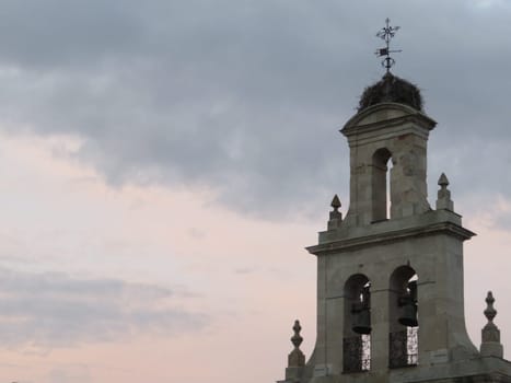 beautiful Christian church old bells mass religion temple