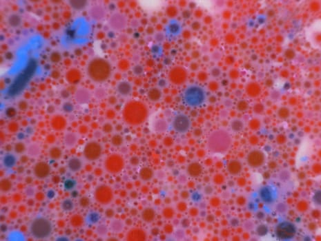 abstract background of artificial colors rare shapes different