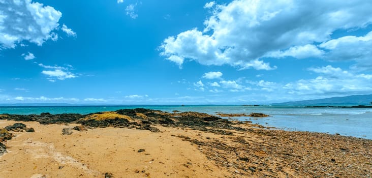 wild paradise beach in Masoala, Madagascar, Africa Wilderness, beautiful nature wilderness landscape