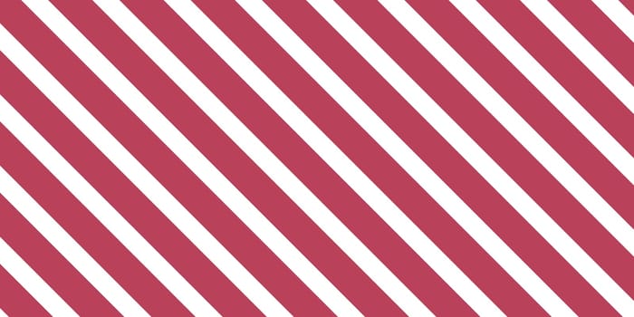 Diagonal striped pattern with red and white color