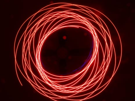 spectacular colored lights with geometric shapes special effects