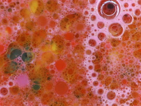 abstract background of artificial colors rare shapes different