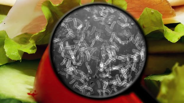 Searching For Bacteria In food,Searching For Bacteria In food