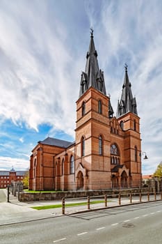 The Heart of Jesus Cathedral in Rezekne, Latvia