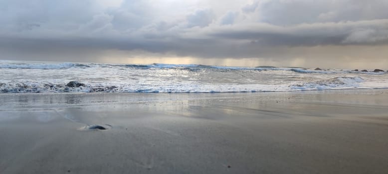 The Duli Beach (land of the sky), Taitung enjoys the beautiful coastline of Taitung, Taiwan