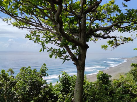 The Jinzun, Donghe Township, Taitung County, overlooking the beautiful coastline of Taitung, Taiwan