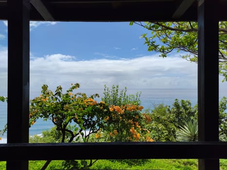 The Jinzun, Donghe Township, Taitung County, overlooking the beautiful coastline of Taitung, Taiwan