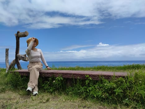 The Dulan Sea Viewing Platform, Taitung, enjoy the beautiful coastline of Taitung