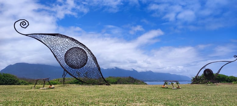 The Jialulan Recreation Area, Taitung enjoys the beautiful coastline of Taitung