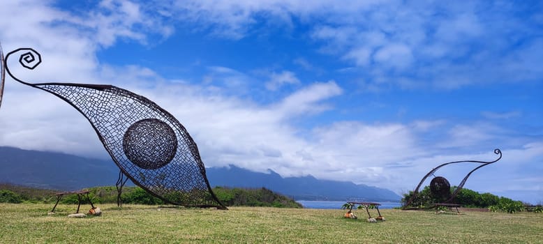 The Jialulan Recreation Area, Taitung enjoys the beautiful coastline of Taitung