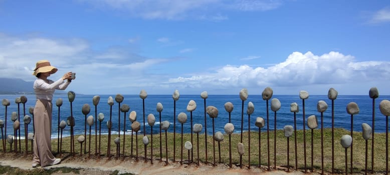 The Jialulan Recreation Area, Taitung enjoys the beautiful coastline of Taitung