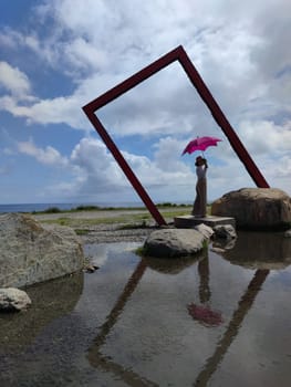 The International landmark of Seaside Park in Taitung, Taiwan