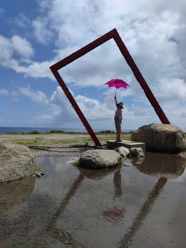 The International landmark of Seaside Park in Taitung, Taiwan