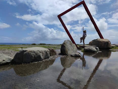 The International landmark of Seaside Park in Taitung, Taiwan