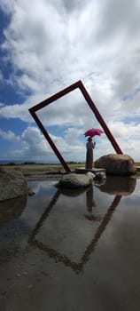 The International landmark of Seaside Park in Taitung, Taiwan