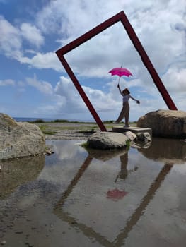 The International landmark of Seaside Park in Taitung, Taiwan
