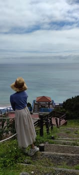 The Nantian Observation Deck, Taitung, enjoy the beautiful coastline of Taitung