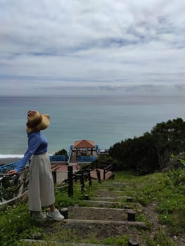 The Nantian Observation Deck, Taitung, enjoy the beautiful coastline of Taitung
