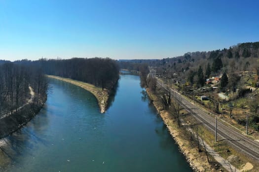 The Iller flows into the Danube here at the Illerspitze near Neu-Ulm