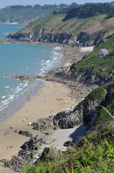 Plouha on the Brittany coast