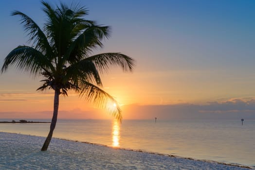 Beautiful sunrise at Key West, Florida, USA